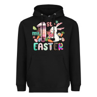 Black my first easter Heavyweight Hoodie - MaliasSmallBusiness