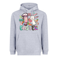 Heather Grey my first easter Heavyweight Hoodie - MaliasSmallBusiness