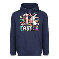 Navy my first easter Heavyweight Hoodie - MaliasSmallBusiness