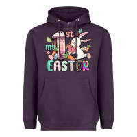 Plum my first easter Heavyweight Hoodie - MaliasSmallBusiness