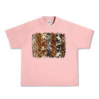 Salmon western animal patterns brushstoke Urban Heavy Tee - BarkalooDesign