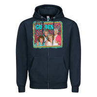 Navy golden girls stay golden Zipper Hoodie - AdoDesignShop