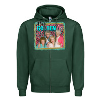 Sports Green golden girls stay golden Zipper Hoodie - AdoDesignShop