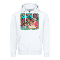 White golden girls stay golden Zipper Hoodie - AdoDesignShop