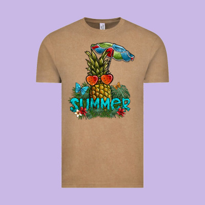Summer Vintage Tee Designed By Sublimationcraftshop