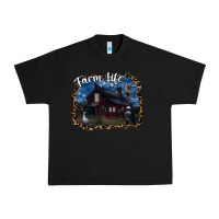 Black farm life2 Urban Heavy Tee - SublimationCraftShop