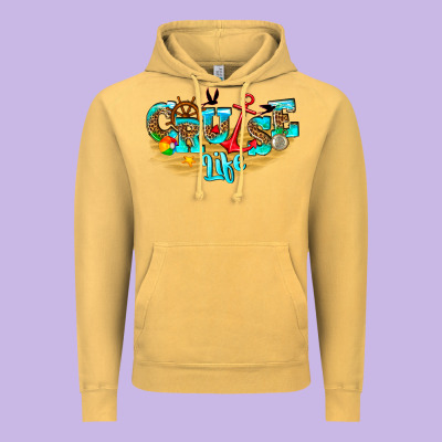 Cruise Life Vintage Hoodie Designed By Texasbilliewilder