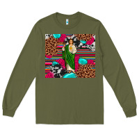 Army Green san judas leopard cowhide tumbler Long Sleeve Tee - JahusDesignShop