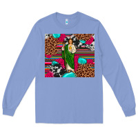 Colony Blue san judas leopard cowhide tumbler Long Sleeve Tee - JahusDesignShop