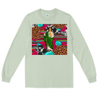 San Judas Leopard Cowhide Tumbler Long Sleeve Tee | Teevron