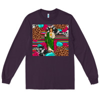 Plum san judas leopard cowhide tumbler Long Sleeve Tee - JahusDesignShop