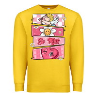 Lemon trendy valentines day retro characters Premium Sweatshirt - MaliasSmallBusiness