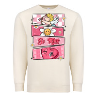 Sandshell trendy valentines day retro characters Premium Sweatshirt - MaliasSmallBusiness