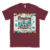 Burgundy nursing is a work of heart Classic Tee - JahusDesignShop