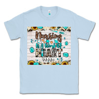 Dusty Blue nursing is a work of heart Classic Tee - JahusDesignShop