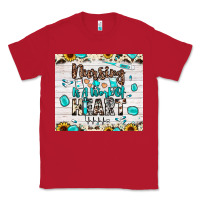 Red nursing is a work of heart Classic Tee - JahusDesignShop