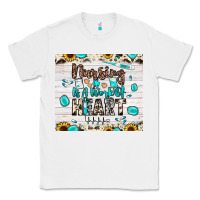 White nursing is a work of heart Classic Tee - JahusDesignShop