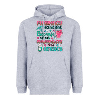 Heather Grey pharmacy technicians Heavyweight Hoodie - MaliasSmallBusiness