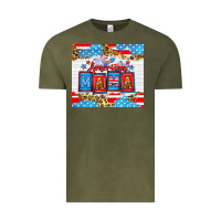 Vintage Olive American Mama 20oz tumbler Vintage Tee - Neo Western