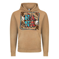 Vintage Camel baseball nana with leopard Vintage Hoodie - Zillion Design Studio