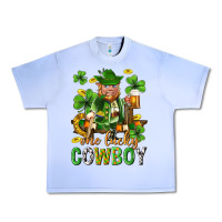 Grape Ice One lucky cowboy with st. patricks elf Urban Heavy Tee - Neo Western