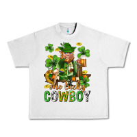Lunar Rock One lucky cowboy with st. patricks elf Urban Heavy Tee - Neo Western