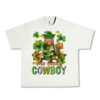Pistachio One lucky cowboy with st. patricks elf Urban Heavy Tee - Neo Western