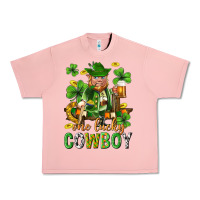 Salmon One lucky cowboy with st. patricks elf Urban Heavy Tee - Neo Western