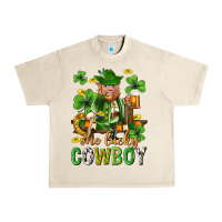 Sandshell One lucky cowboy with st. patricks elf Urban Heavy Tee - Neo Western