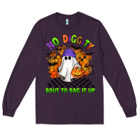 Plum no diggity bout to bag it up Long Sleeve Tee - Artiststas