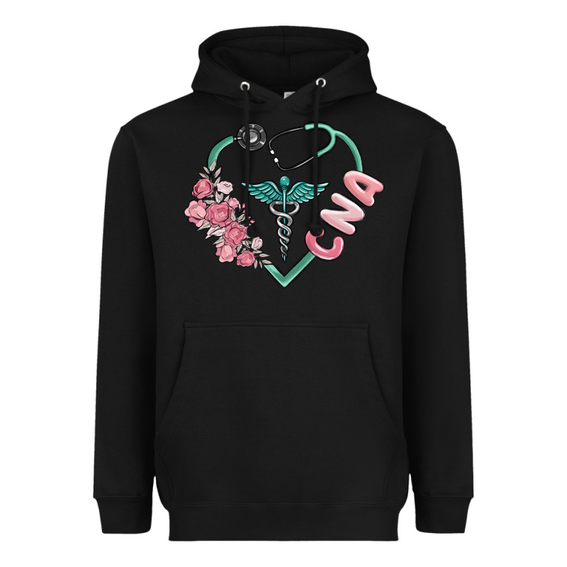 Cna Heart Heavyweight Hoodie by MaliasSmallBusiness | Teevron