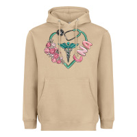 Mushroom cna heart Heavyweight Hoodie - MaliasSmallBusiness