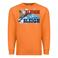 Carrot winter sleigh girl sleigh Premium Sweatshirt - NancyCooperArtShop