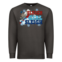 Smoke winter sleigh girl sleigh Premium Sweatshirt - NancyCooperArtShop