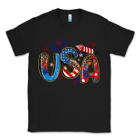 Black usa 4th of july Classic Tee - Artiststas