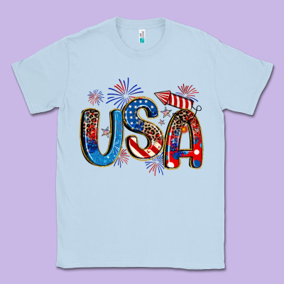 Usa 4th Of July Classic Tee Designed By Artiststas