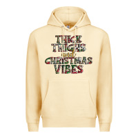 Pina Colada thick thighs and Christmas vibes Premium Hoodie - AdoDesignShop