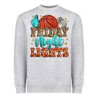 Heather Grey friday night lights basketball Heavyweight Sweatshirt - Zillion Design Studio