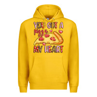 Lemon you got a pizza my heart Premium Hoodie - LillyAllenDesigns