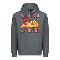 Rock you got a pizza my heart Premium Hoodie - LillyAllenDesigns