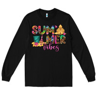 Black summer vibes Long Sleeve Tee - AdoDesignShop