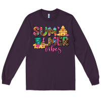 Plum summer vibes Long Sleeve Tee - AdoDesignShop