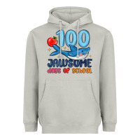 Moon Dust 100 jawsome days of school Heavyweight Hoodie - MaliasSmallBusiness