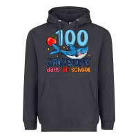 Smoke 100 jawsome days of school Heavyweight Hoodie - MaliasSmallBusiness