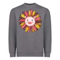 Storm pig sunflower Heavyweight Sweatshirt - RanaPortraitStore