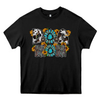 Black dog mom Heavy Core Tee - RacoonDesign