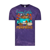 Cloud Purple farm fresh pumpkins Vintage Tee - HRA Design Shop