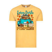 Vintage Mustard farm fresh pumpkins Vintage Tee - HRA Design Shop