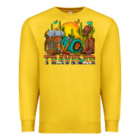 Western Traveler Cowboy Premium Sweatshirt | Teevron