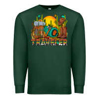 Sports Green western traveler cowboy Premium Sweatshirt - NancyCooperArtShop